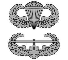 parachutist and air assault badge badge